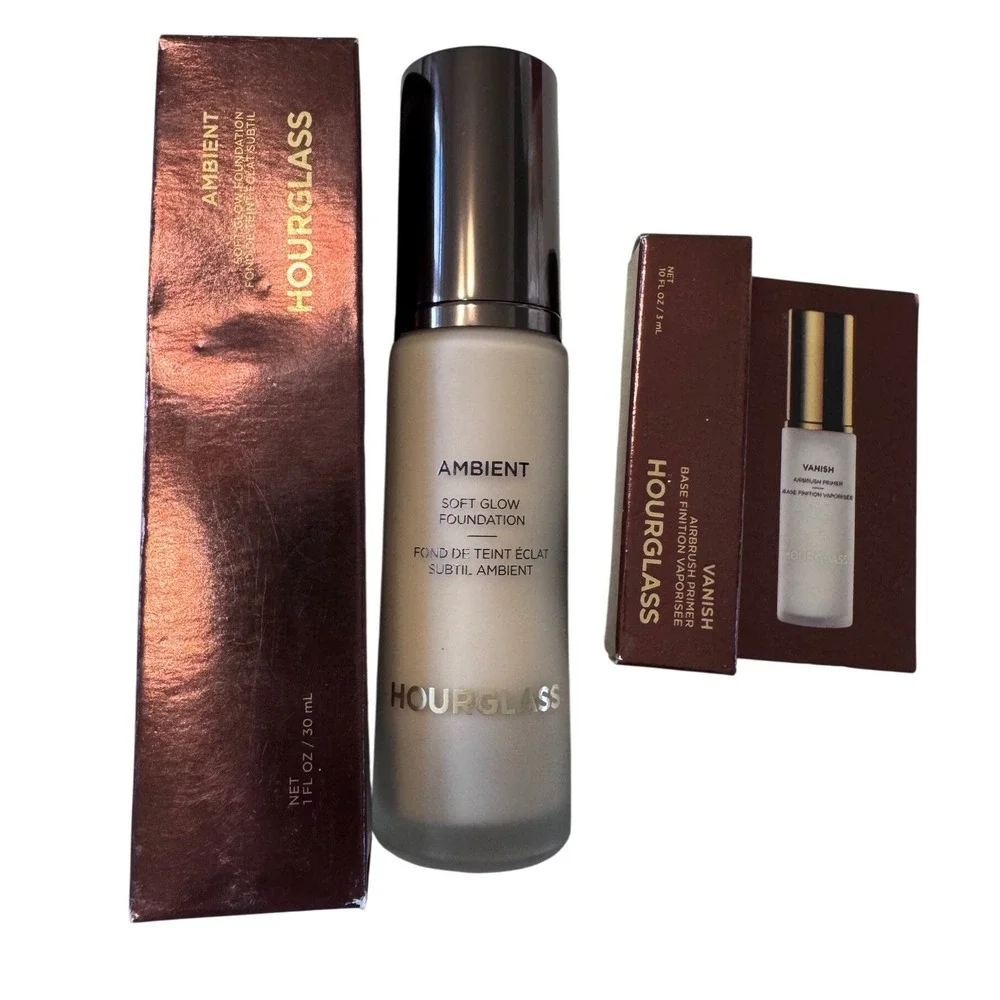 Hourglass Ambient Foundation Women's Soft Glow Makeup & Hour Glass Vanish Sample